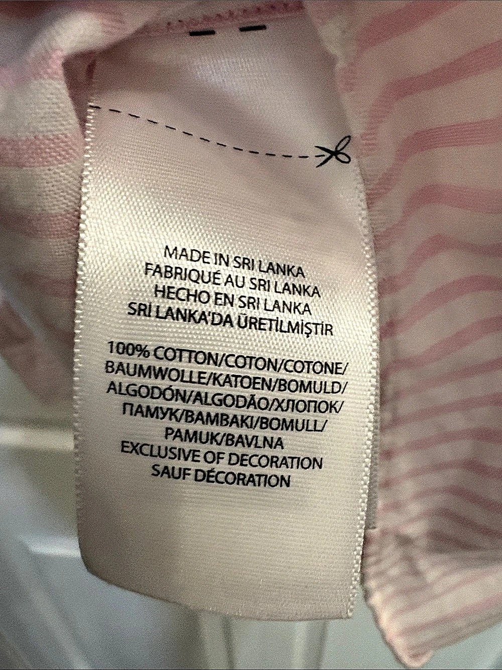 Ralph Lauren Pink White Striped Slim Fit Oxford Button Down Shirt Large - Picture 6 of 8